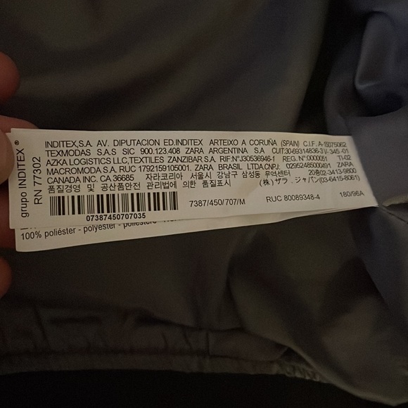 Zara suede bomber jacket - Picture 6 of 6